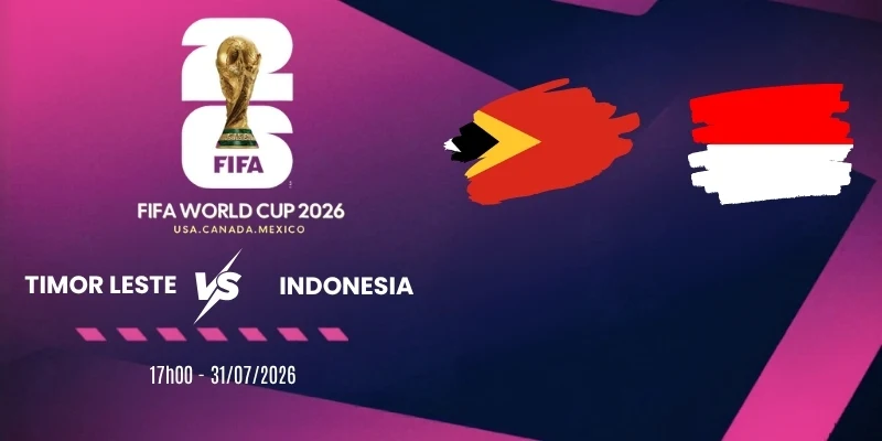 Soi kèo nhà cái Timor Leste vs Indonesia - Vòng bảng AFF Cup 17h00 31/07/2026
